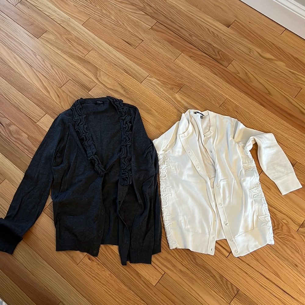 Two cardigans